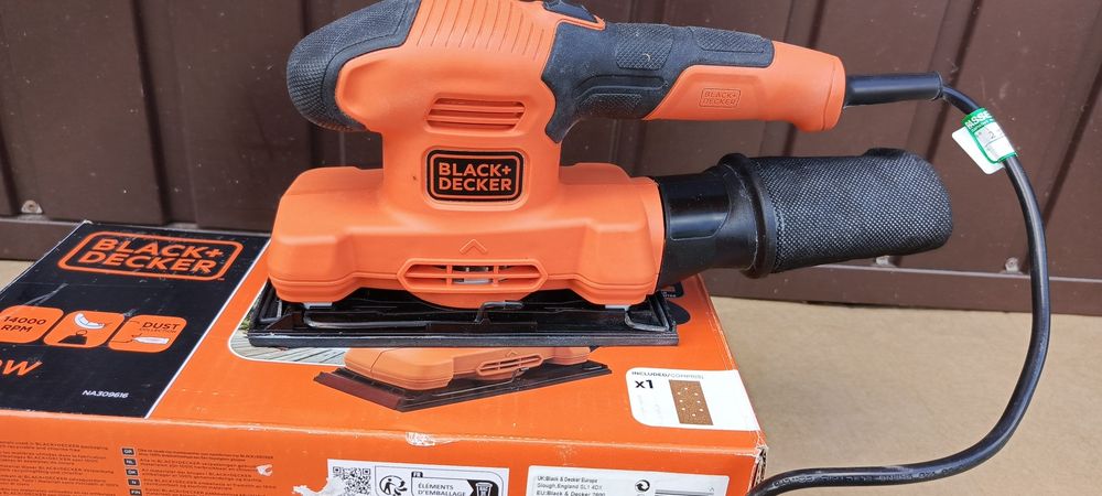 Szlifierka oscylacyjna Black decker