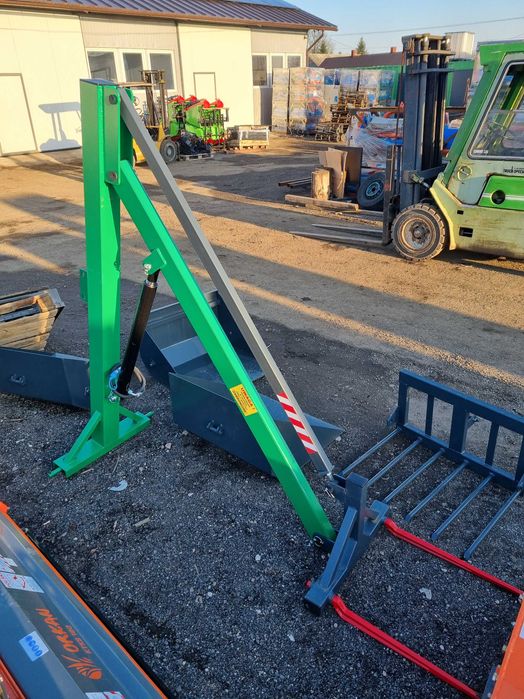 widły do bel i balotów na tył na hydraulice