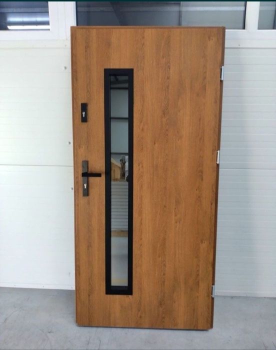 Drzwi wejściowe piana 72 mm stalowe 80 i 90