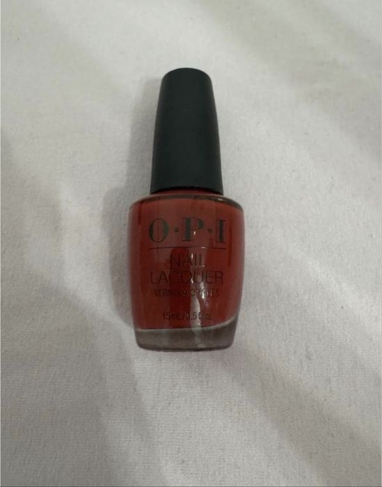 Лак для нігтів opi nail lacquer,  big apple red 15 мл