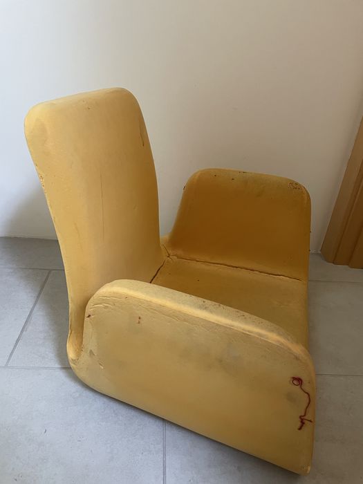 Esponja de cadeira vintage para estofar