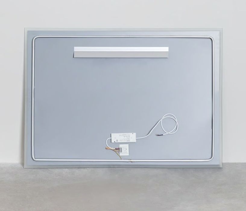 Espelho com luz LED e anti-embaciamento 1mx1m SKLUM