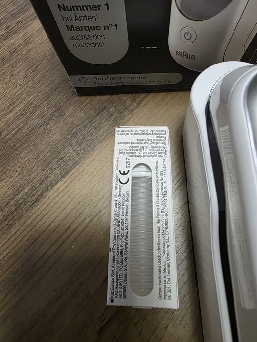 Termometr do ucha Braun  Thermoscan 7