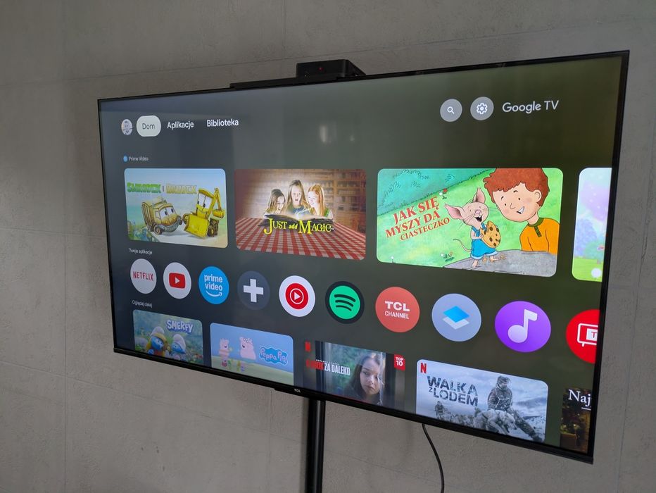 TCL 55V6B telewizor 55 cali Smart tv 1 rok gwarancji