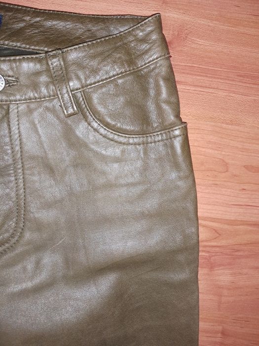 Кожаные брюки gap