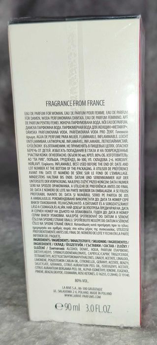 Woda perfumowana dla kobiet La Rive Metaphor