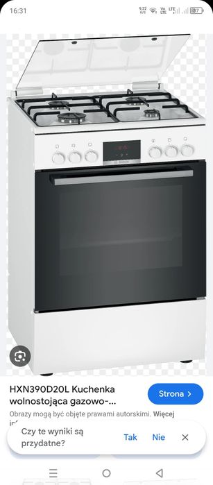 Kuchenka gazowa HXN390D20L