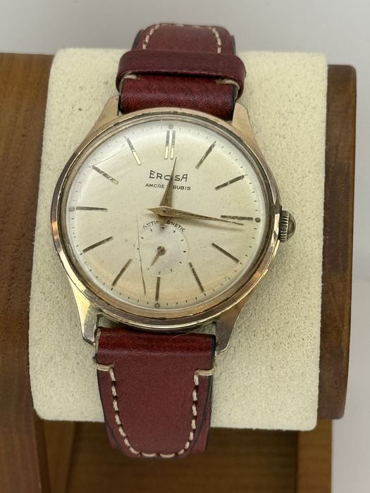 Relógio vintage ERCSA – Ancre Rubis – Antimagnetic