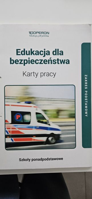 Edukacja dla bezpieczeństwa-karty pracy.