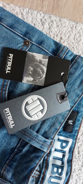 Krótkie spodenki jeansowe PITBULL