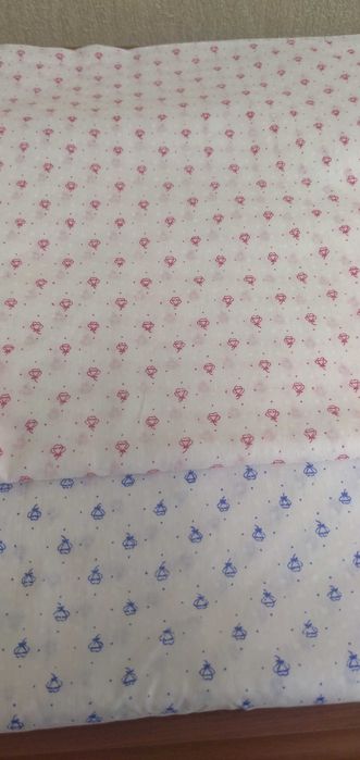 Ткань-гардинное полотно, фланель, отрезы на платья