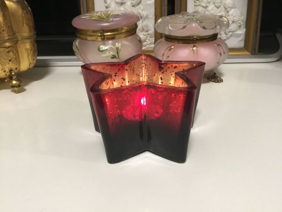 Castiçal em forma de estrela