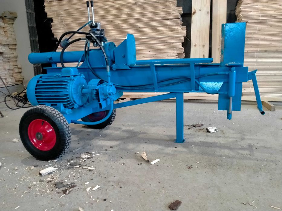 Łuparka Do Drewna Hydrauliczna Spalinowa Lub Elektryczna Mocna Wrocław Transport Cały Kraj