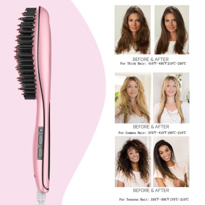 szczotka prostująca do prostowania włosów elektryczna suszarka acevivi