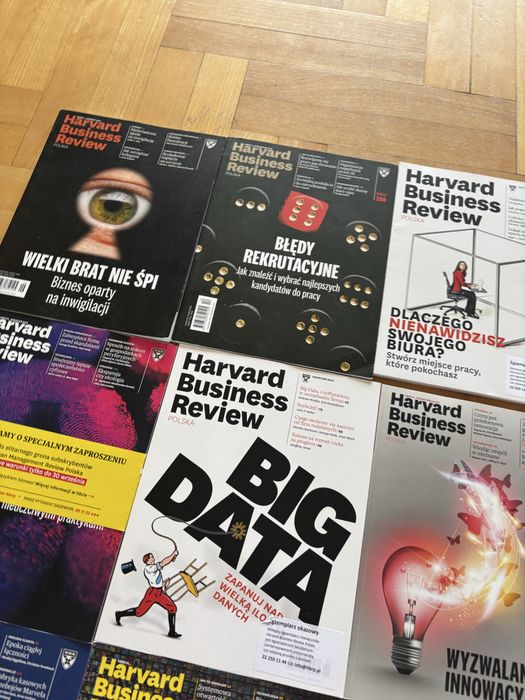 Zestaw magazynow Harvard Business Review