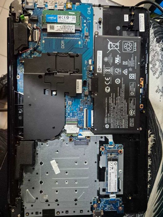 Ноутбук HP 17 BY DDR4 8GB + SSD M2