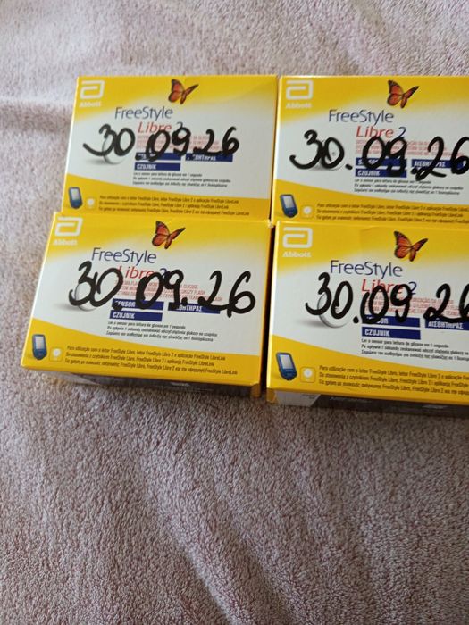 Sensor free style libre 2, 4 SZTUKI