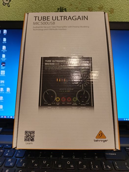 Звукова карта, преамп - Behringer MIC500 USB