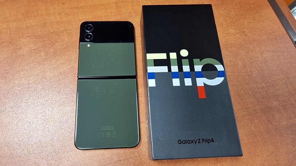 Samsung Galaxy Z Flip 4 Duos 256GB/8GB RAM zielony, stan bdb