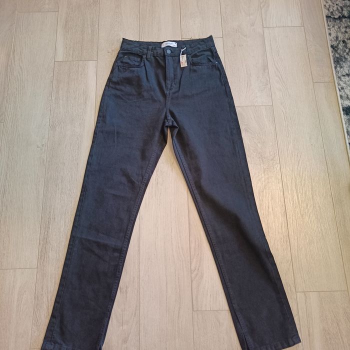 Spodnie dżinsowe wysoki stan S