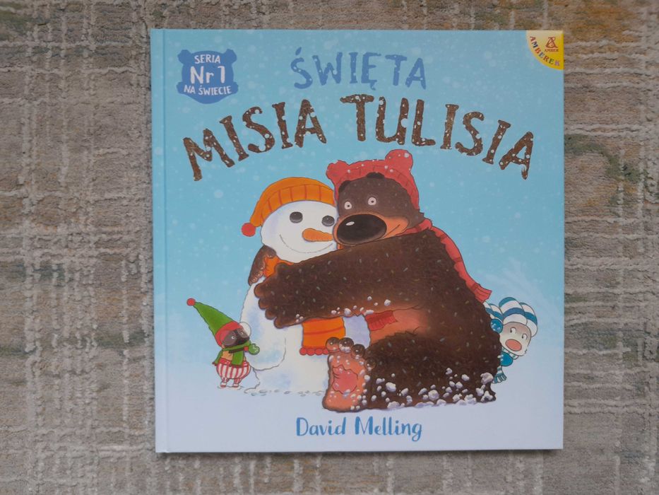 Święta Misia Tulisia Książka David Melling Wyd. Amberek