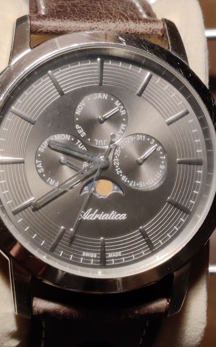 Adriatica Classic Sapphire Moonphase