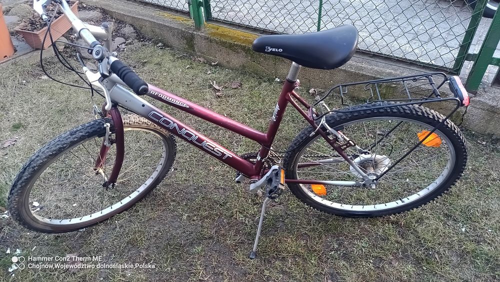 Rower górski damski koła 26