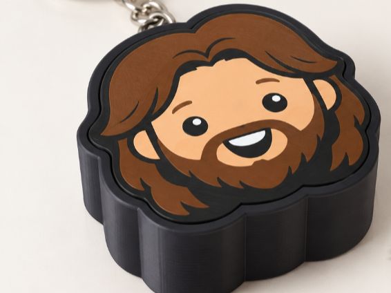 Chaveiro Clicker Jesus Cristo