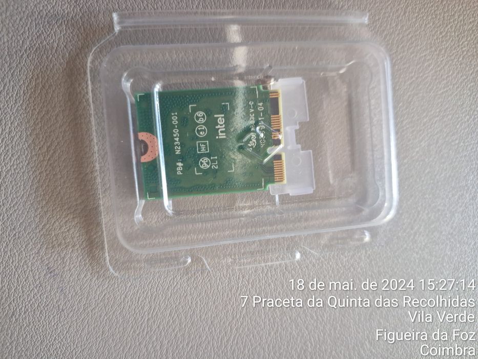Placa Intel wifi 6 para desktop ou laptop novo
