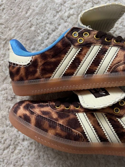 Adidas Samba x Wales Bonner Leopard Pony Hair Жіночі Кросівки Адідас
