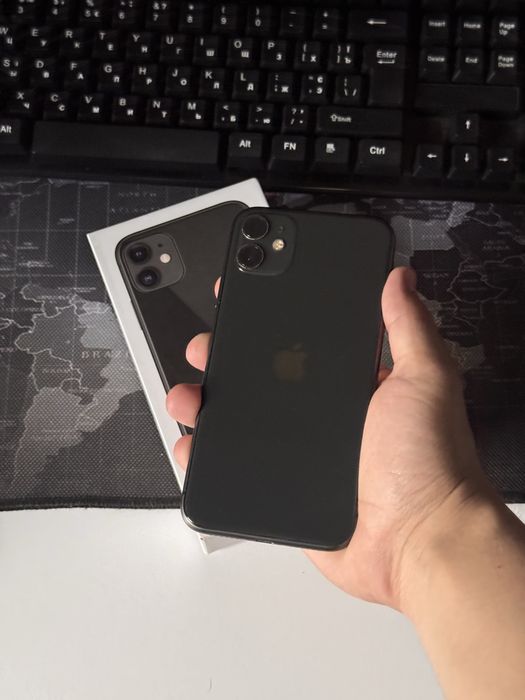 iPhone 11 64 gb чорний (ІДЕАЛ + neverlock)
