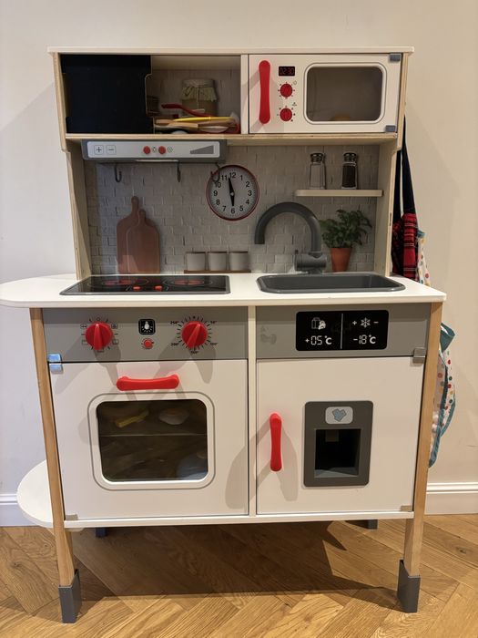 PLAYTIVE JUNIOR Drewniana kuchnia dla dzieci + akcesoria GRATIS