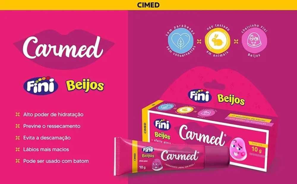 Carmed Hidratante Labial Sabor Fini Beijos