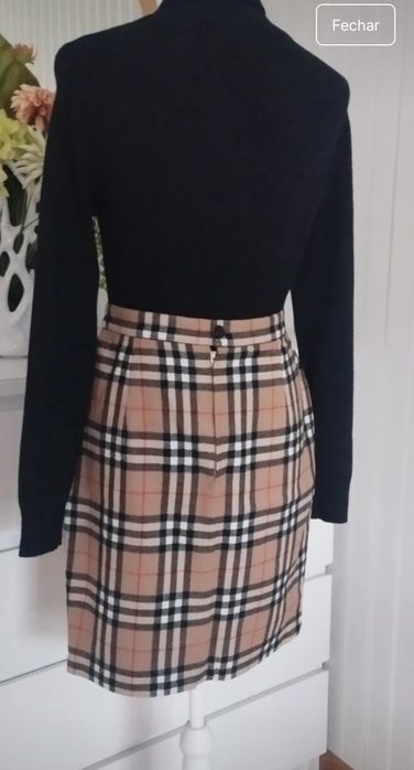 Saia fazenda inglesa classic check