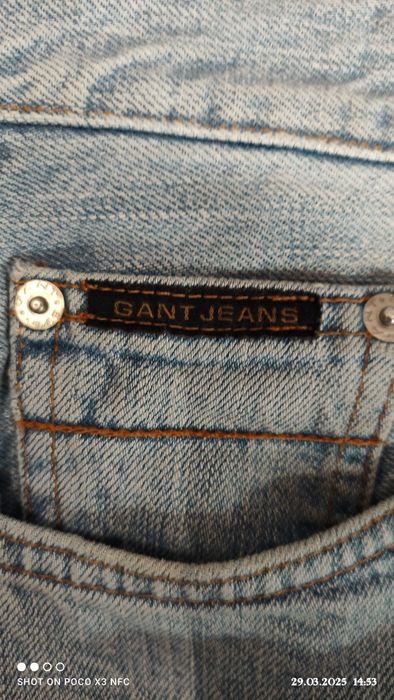 Продам джинсы мужские Gant Regular