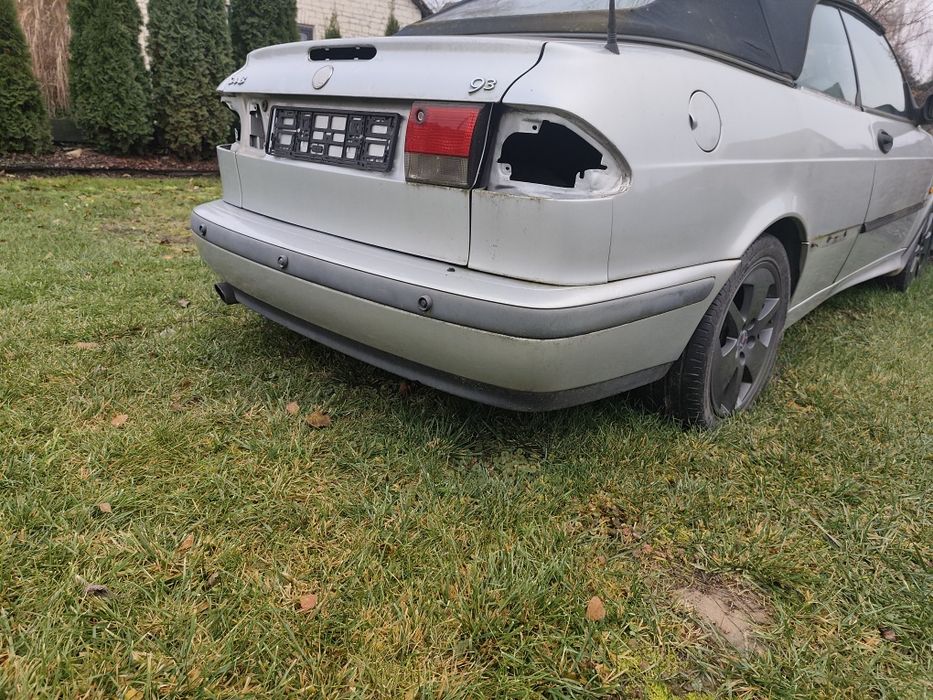 Saab 93 cabrio zderzak tył 98-02r