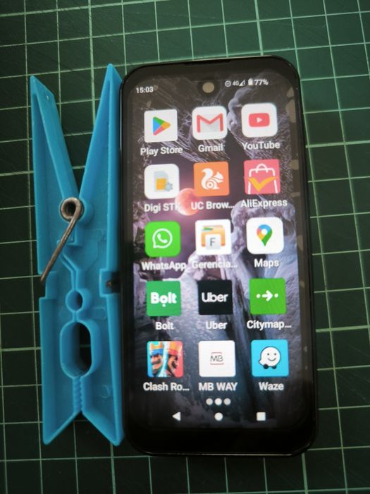 Mini telemóvel Android