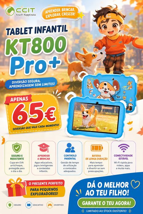 Tablet Infantil KT800