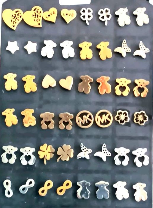 Pulseiras conjuntos   fios em aço