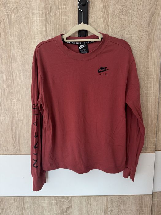 Bluzka Nike Air XS longsleeve koszulka tshirt długi rękaw logowana