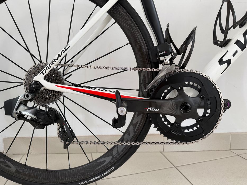 Tarmac SL6 ,  S Works Sram Red  , Crank arm 170mm , 50/ 34 11 v . Ano 2017