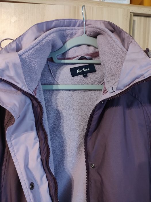 Kurtka jesienna parka damska Peter Storm 2 w 1 rozmiar 40
