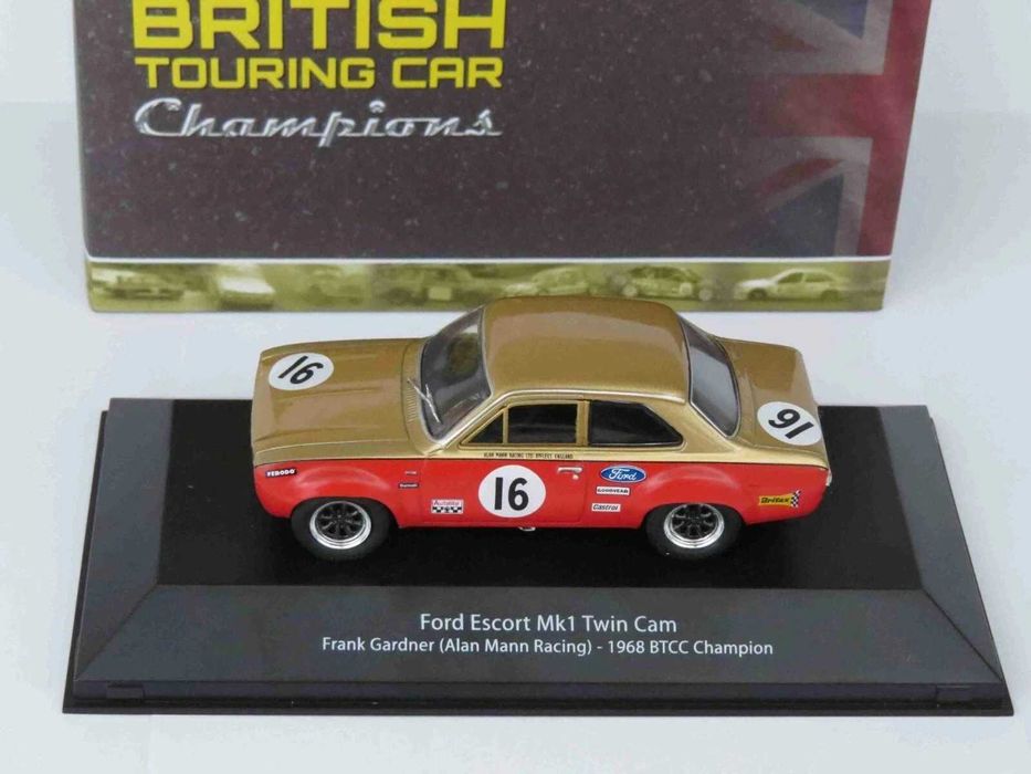 Atlas British Touring Car champions Ford Escort MK1 BTCC 1968