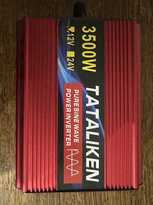 Інвертор Tataliken 3500W 12V на 220V чиста синусоіда