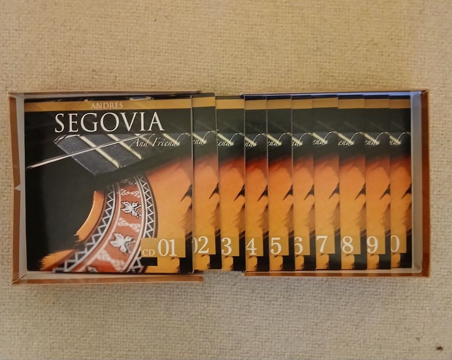 Andres Segovia and friends 10 CD