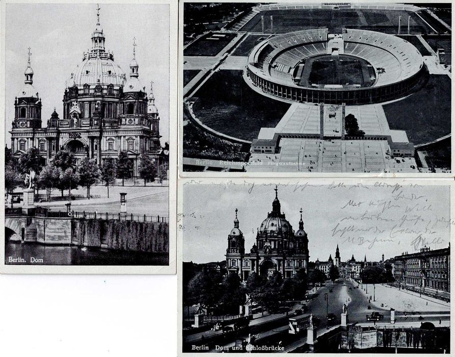 Zestaw starych pocztówek niemieckich Berlin_2