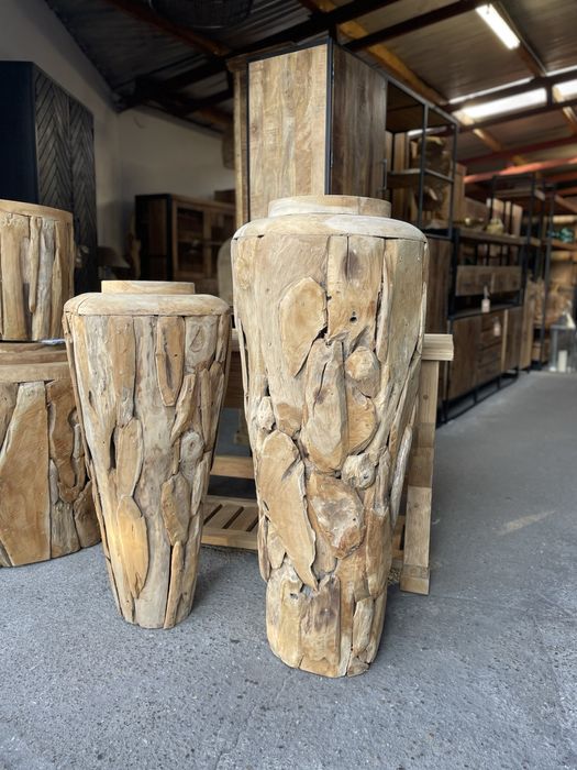 Donica / Osłona/ Wazon/drewno teak