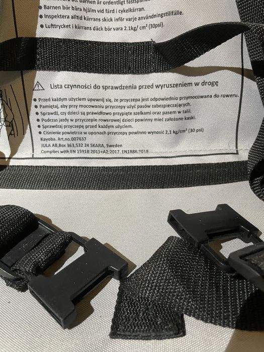 Przyczepka rowerowa dla dzieci