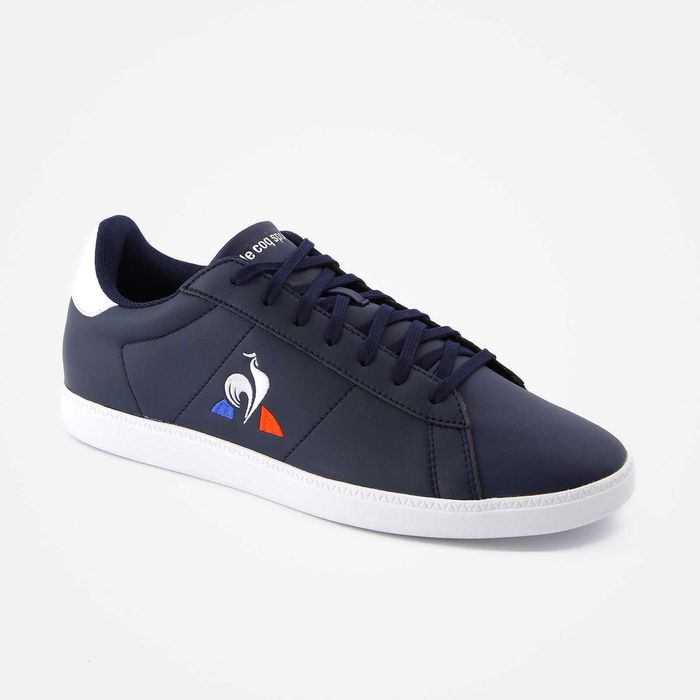 Le coq sportif sneakersy COURTSET DRESS blue/ white 299 zamiast 369