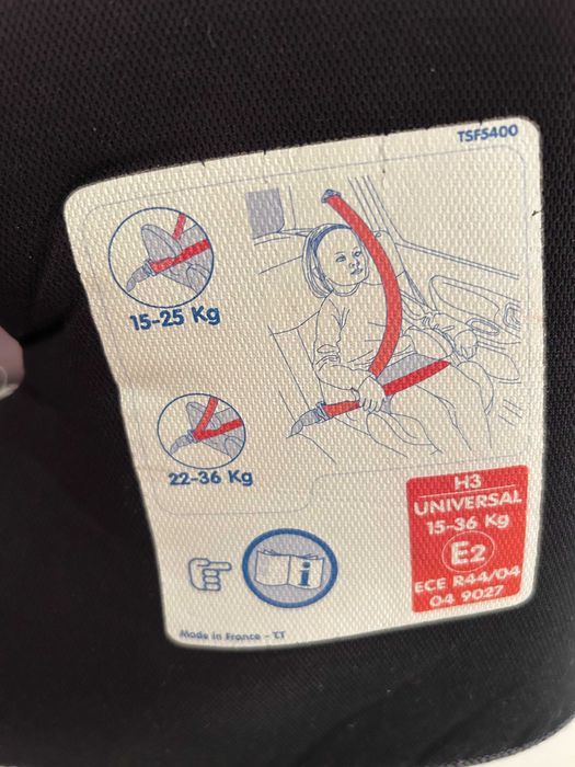 Assento criança para banco traseiro do carro